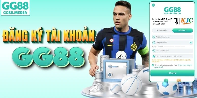 GG88 - Truy Cập Trang Chủ GG88COM Mới Nhận Code 88K 6 Đăng ký GG88 nhanh chỉ với 5 bước