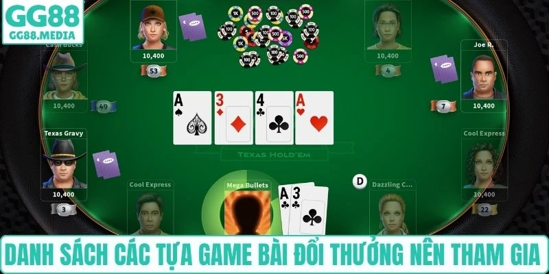 Top Cổng Game Bài Đổi Thưởng Uy Tín Được Nhiều Người Tìm Đến 5 Danh sách các tựa game bài đổi thưởng uy tín nên tham gia
