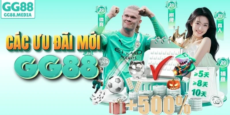 GG88 - Truy Cập Trang Chủ GG88COM Mới Nhận Code 88K 8 GG88 tổ chức nhiều ưu đãi mới